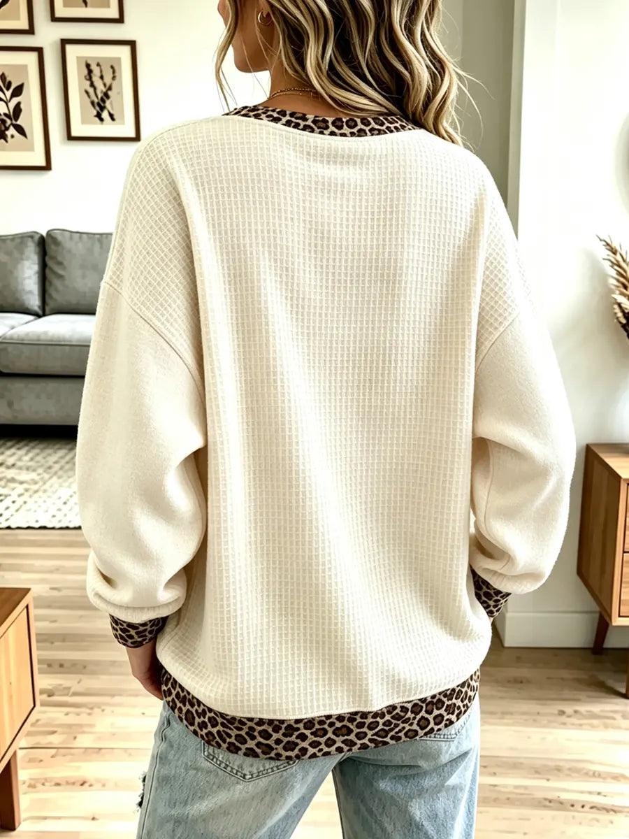 Vintage Pumpkin Pattern Art Casual Stylish Long Sleeve Sweatshirt