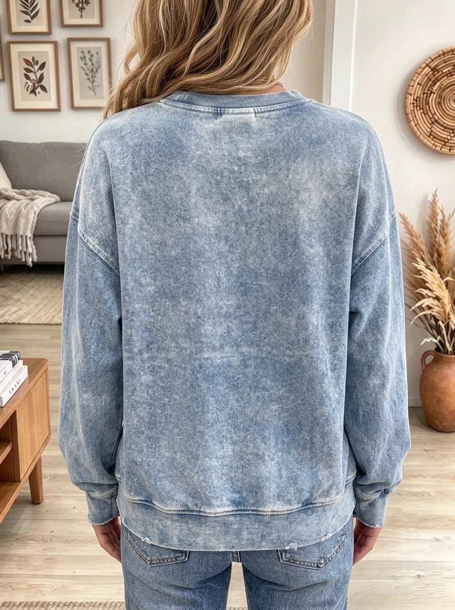 Women's Snowman Hot Cocoa Sweatshirt