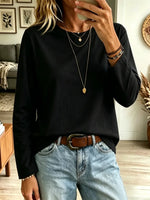 Classic Solid Color Art Casual Stylish Long Sleeve Cotton Shirt