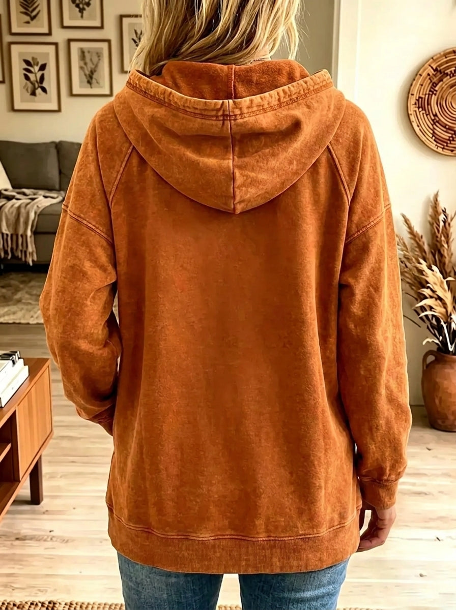 Women's Shih Tzu Mom Flying Witch Graphic Hoodie