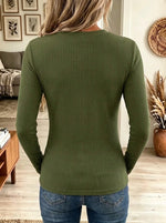 Women's Leopard Patchwork Ruched Ribbed Top