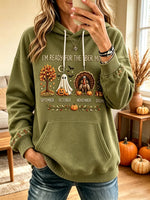 Women's Ber Months Holiday Graphic Drawstring Hoodie