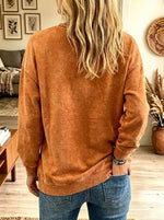 Women's Dachshund Jack-o'-Lantern Graphic Sweatshirt
