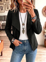 Retro WesternArt Casual Stylish Long Sleeve Suede Coat