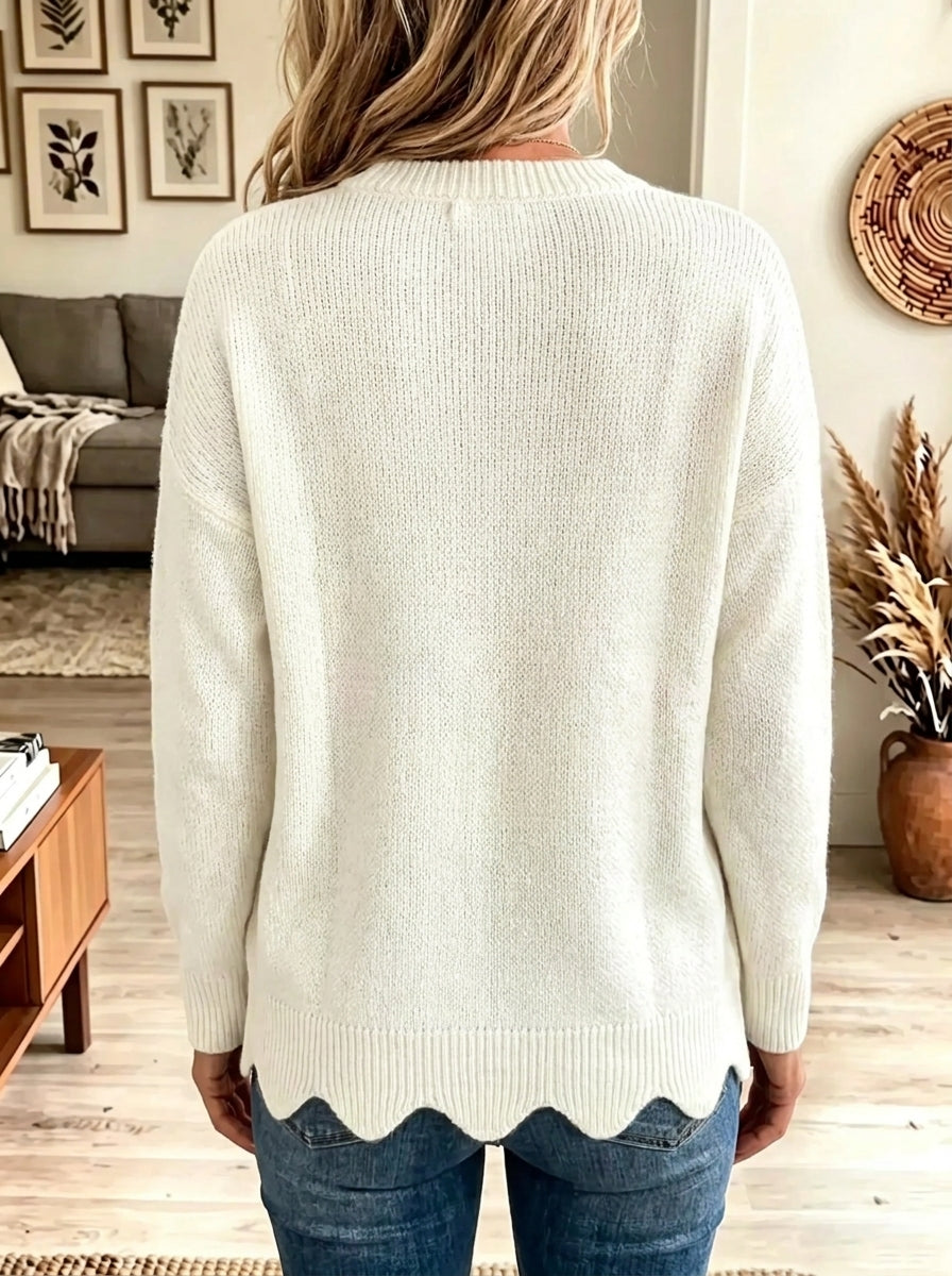 Women's Snowflake Christmas Tree Fair Isle Sweater