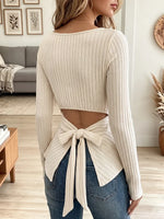 Vintage Elegant Knitted Fabric Casual And Comfortable Shirt