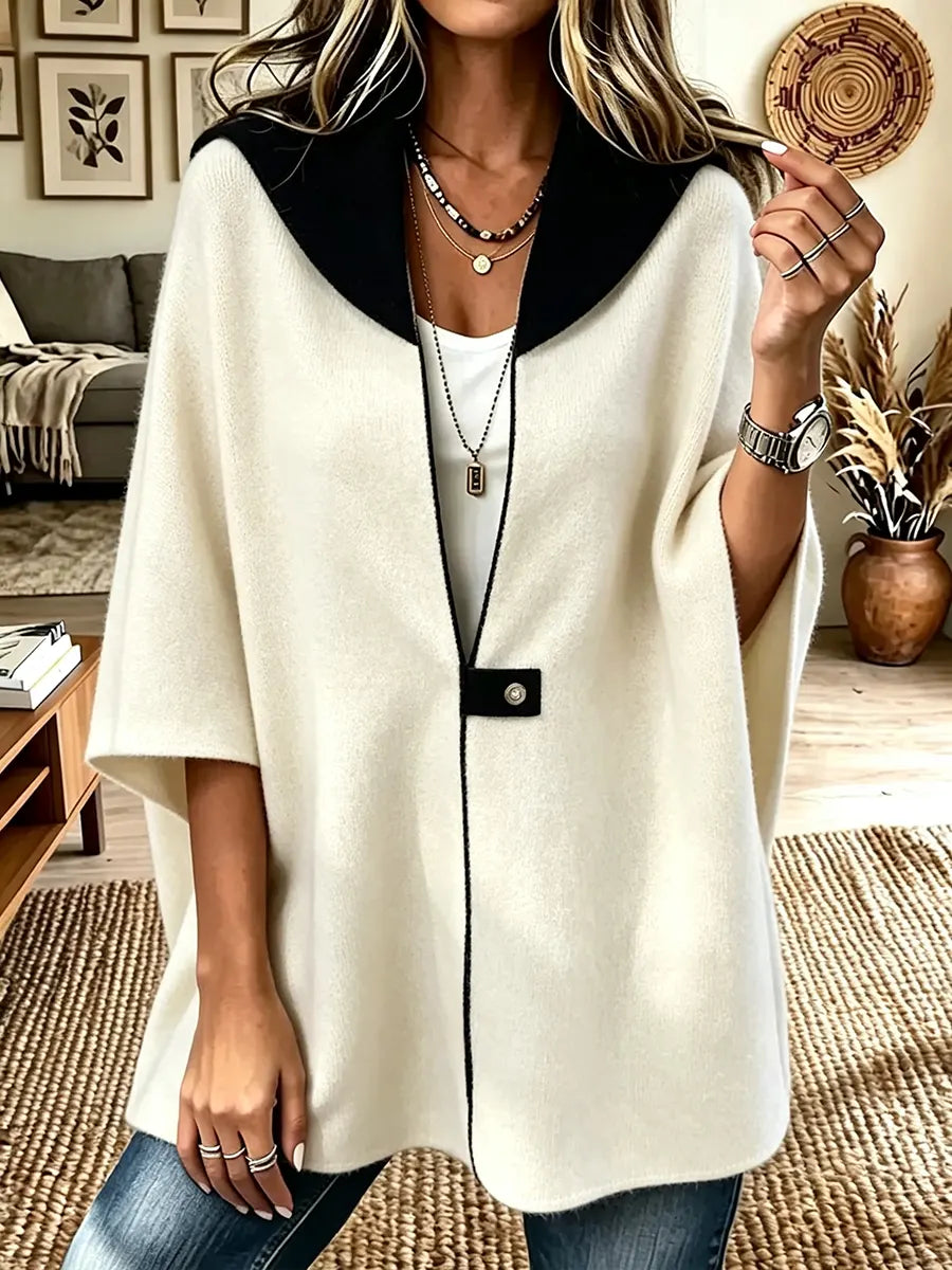 Women's Loose Zip-up Stand Collar Coat